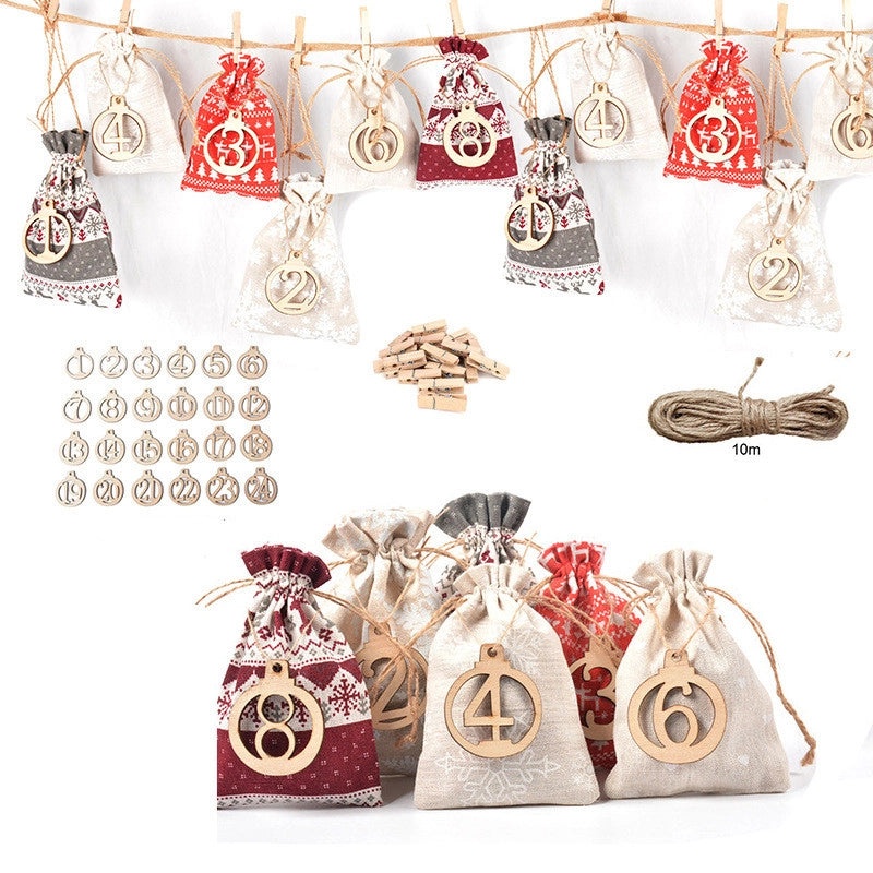 Ethnic Color Block Linen Fabric for Gift Wrapping|Gift Wrapping Supplies