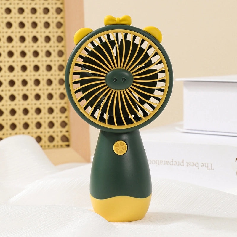 Mini Portable Solid Color Plastic Fan|Home & Garden Accessories