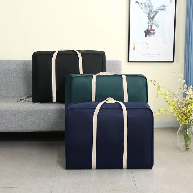 Large Waterproof Moving Storage Bag for Quilts Clothes Cotton Bedding | Home Storage & Organization