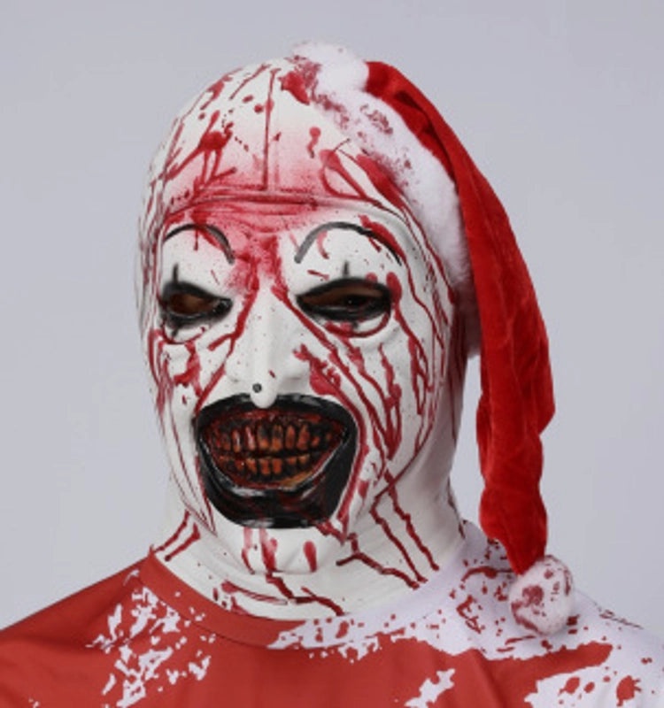 Gothic Halloween Clown Emulsion Mask for Festival Party | Halloween Masks & Party Accessories