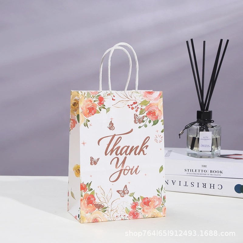 Minimalist Letter Design Paper Party Gift Bags for Small Presents | Party Supplies & Gift Wrapping