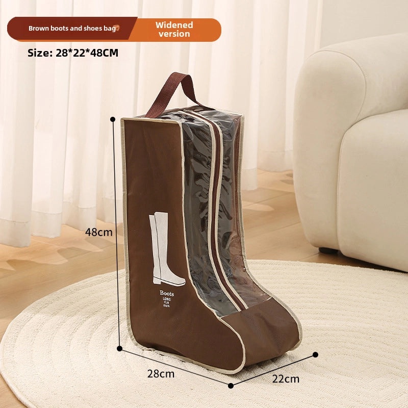 Thickened Non-Woven Shoe Storage Bag for Boots and Shoes|Home Storage & Organization