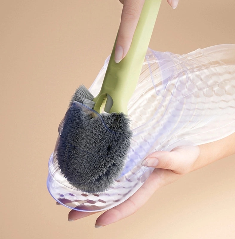 Preppy Casual Elegant Solid Color PET PP TPR Bath Brush|Home & Personal Care