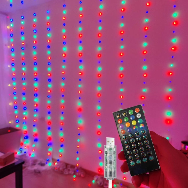 RGB LED Leather String Lights USB Bluetooth APP Control | Home Decor Lighting