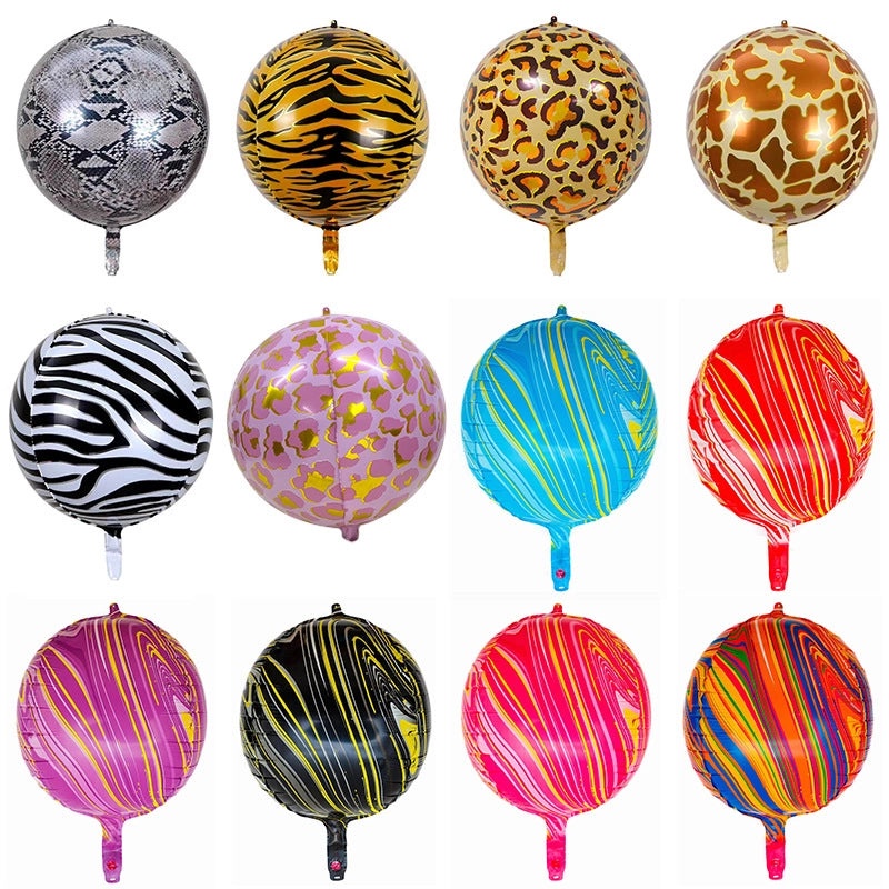 22-inch 4D Aluminum Foil Balloon Animal Pattern for Birthday Party Decoration | Party Supplies & Decorations