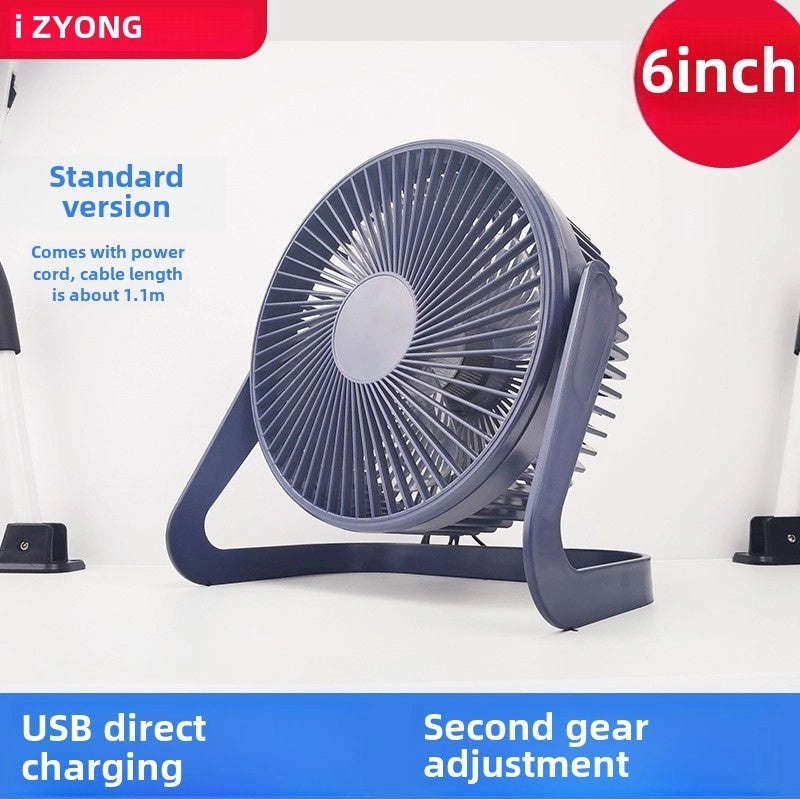5-inch Mini USB Silent Electric Desktop Fan Compact Small Circulating Fan for Office and Home Use|Home & Office Fans