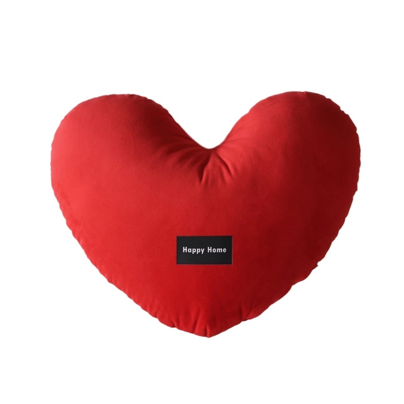 Romantic Heart Shaped PP Cotton Polyester Throw Pillow for Couch Sofa Decor|Home Decor Pillows