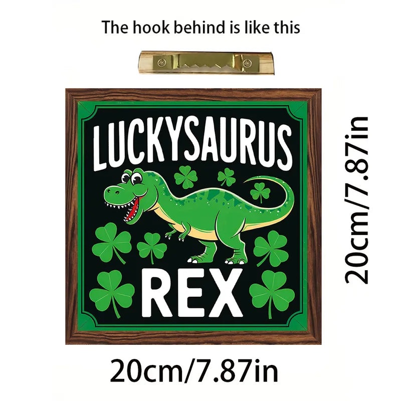 St. Patrick's Day and Easter Wooden Shamrock Rabbit Letter Home Decoration Party Supplies 1 Piece|Holiday Decorations