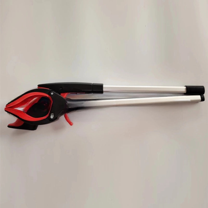 Foldable Aluminum Alloy Garbage Pick-up Tool Sanitation Household Outdoor Extended Rod Clip|Outdoor Cleaning Tools
