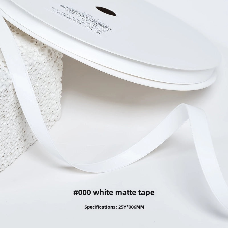 Yao Ming Han Style Milk Silk Ribbon Bow Hair Accessory Korean Full-matte Floral Packaging Belt|Hair Accessories