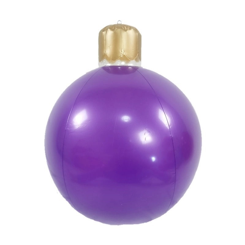 Christmas Inflatable Decorative Ball for Outdoor Holiday Decor | Outdoor Holiday Decorations