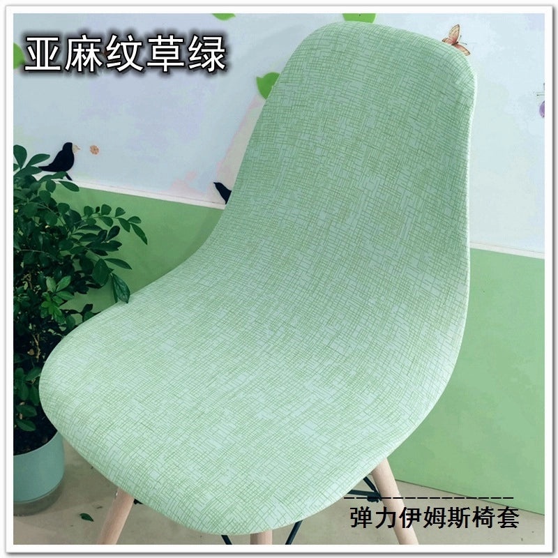 Printed Stretch Eames Chair Cover for Kitchen and Hotel Use | Home Decor & Furniture Accessories