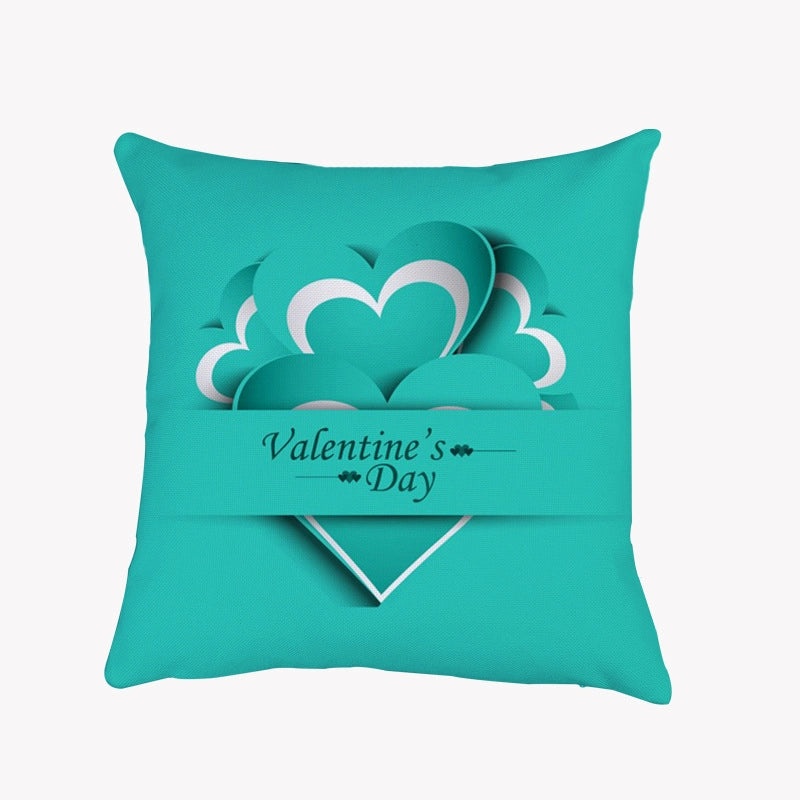 Valentine's Day Minimalist Letter Pillowcases for Couch and Sofa Super Soft Decorative Covers|Home Decor Cushions