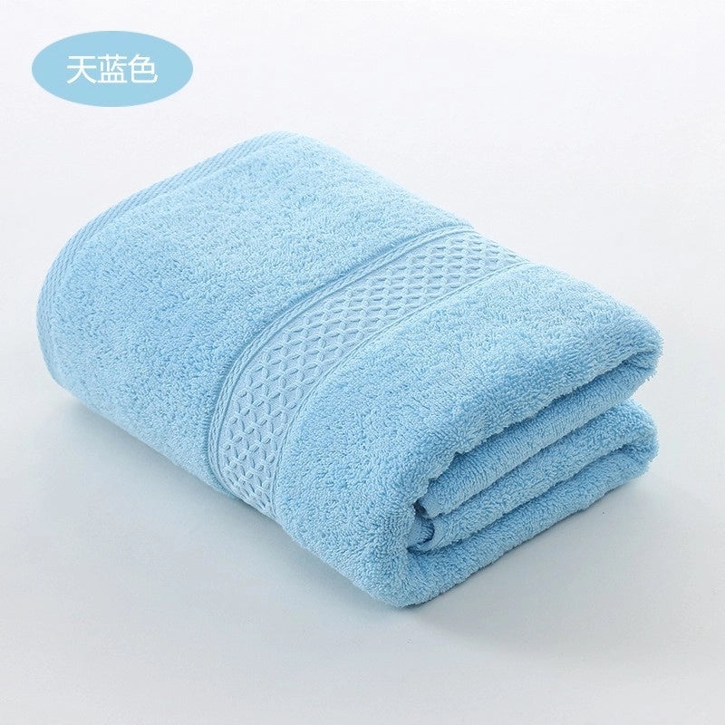 Gaoyang Thickened Pure Cotton Bath Towel Large Absorbent Soft Household Hotel Spa Towel | Home & Living > Bath > Towels