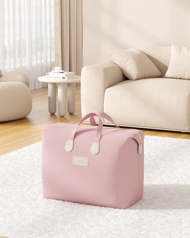 100 Pieces Large Capacity Portable Storage Bags for Quilt Clothes Moving Travel Duffel Organizer|Storage & Organization