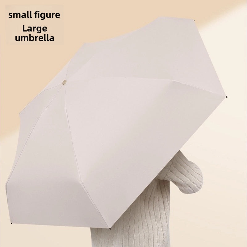 Ultra-light Portable Foldable Card Holder Umbrella for Women | Sun Protection UV Shield | Customizable|女用便携防晒伞