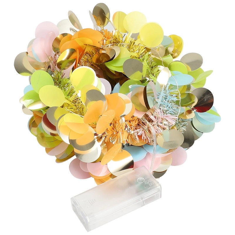 Valentine's Day Romantic Round LED String Lights Plastic Date Night Decor | Home & Garden Lighting