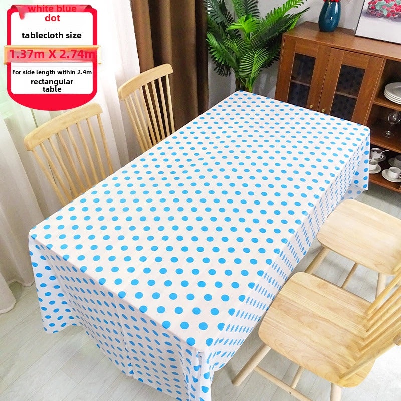 Kids Birthday Disposable Rectangular Tablecloth for Party Classroom Decoration|Party Supplies