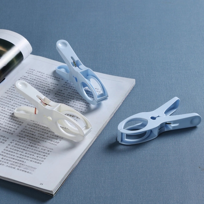 Meiliya Set of 6 Durable Spring Clothes Pegs for Laundry Drying|Home & Kitchen Accessories