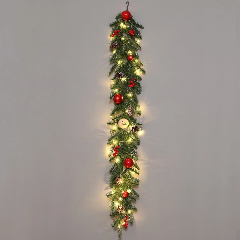 Christmas Rattan Garland Door Hanging Pendant for Living Room Window and Wall Decoration|Home Decor