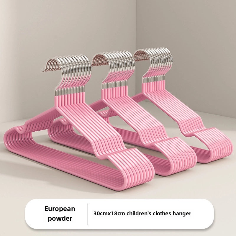 Thickened Plastic Coated Non-slip Clothes Hanger for Adults and Children|Home & Kitchen/Hangers & Closet Storage