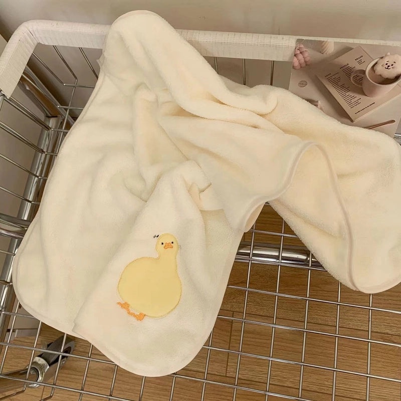 Thickened Quick-Dry Cotton Bath Towel Set, Hair-Free, Absorbent Two-Piece for Men and Women|Home & Bath Textiles