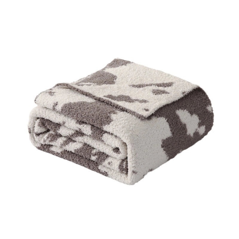 Thickened Fleece Half Blanket for Air-conditioned Rooms | Home Textiles & Blankets