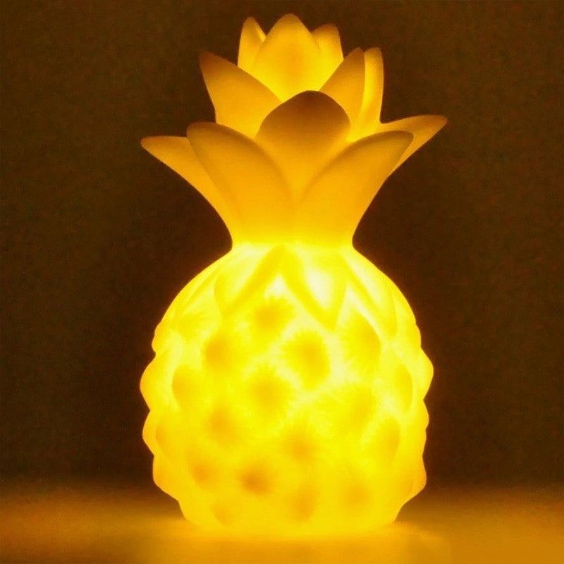 Adorable Pineapple LED Night Light for Indoor Use | Home Decor Lighting