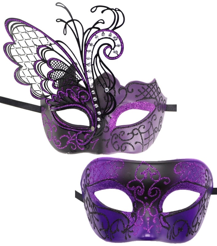 Elegant Minimalist Butterfly Party Accessory Plastic Metal for Halloween Easter Mardi Gras | Party Supplies