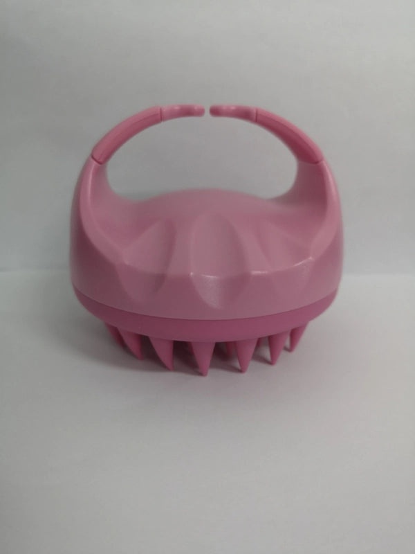 Silicone Handheld Shampoo Brush for Scalp Massage and Bath Cleaning | Hair Care & Styling Tools