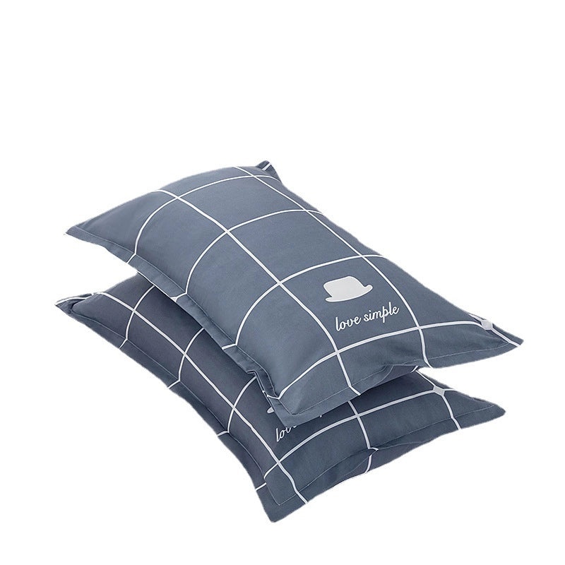 Soft Skin-friendly 100% Cotton Pillowcase for Children and Students | Home & Bedding