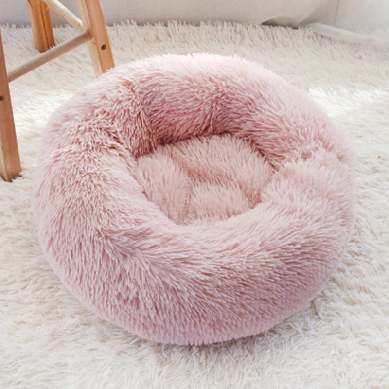 Long Velvet Pet Nest for Cats and Small Dogs | Pet Beds & Accessories
