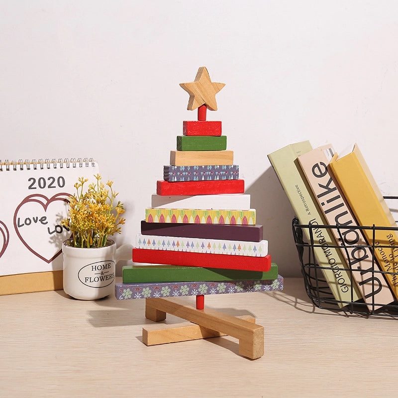 Minimalist Wooden Christmas Tree Plant Decor for Daily Use|Home Decor