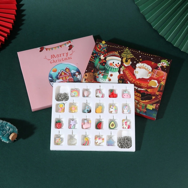 Festive Rainbow Animal Charms Christmas Party Accessories|Holiday Party Supplies