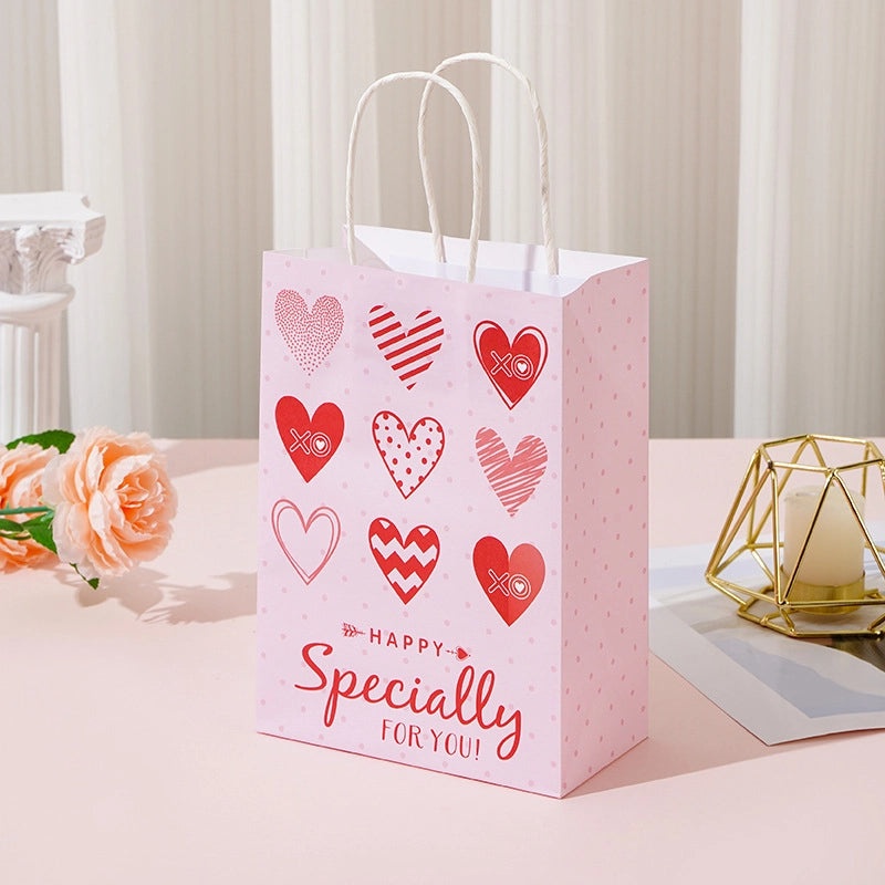 Cute Animal Fruit Heart Kraft Paper Birthday Gift Bag Party Wrapping Supplies 1 Piece|Gift Bags & Wrapping Supplies