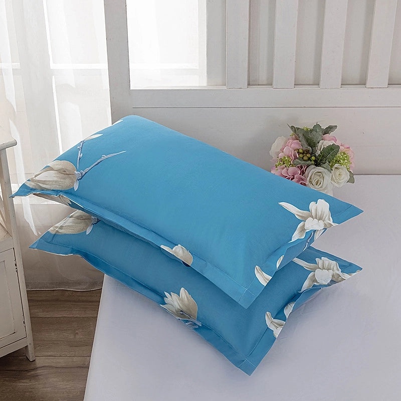 Soft Skin-friendly 100% Cotton Pillowcase for Children and Students | Home & Bedding
