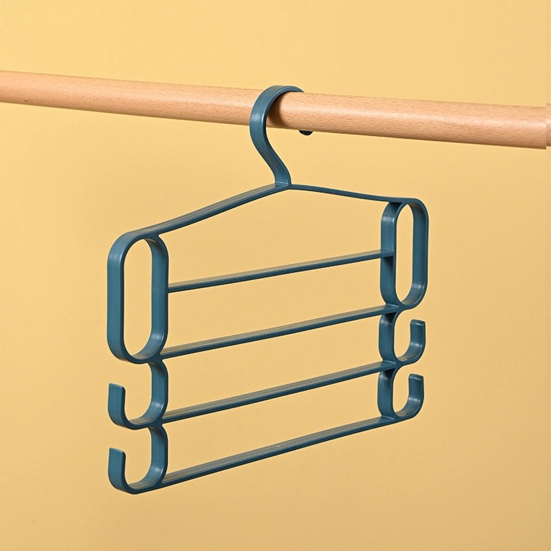 Multifunctional Pants Hanger with Clips for Household Storage | Home Organization