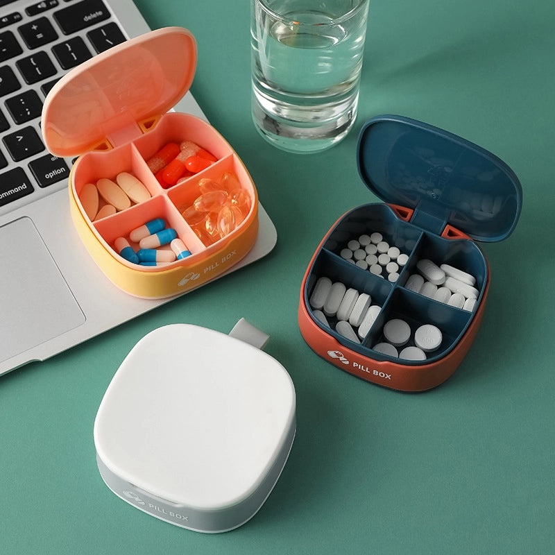Portable Mini Silicone Medicine Box for Travel and Home | Health & Personal Care