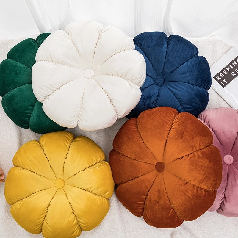 Cozy Plush PP Cotton Seat Cushion in Solid Color for Comfortable Seating|Home Decor Cushions