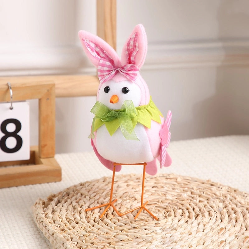 Easter Cartoon Bird Dolls Desktop Ornaments Festive Office Decoration Props|Home Decor