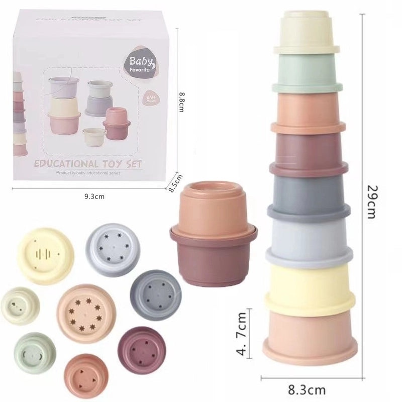 DIY Educational Finger Pumping Music Rubber Rings|Educational Toys