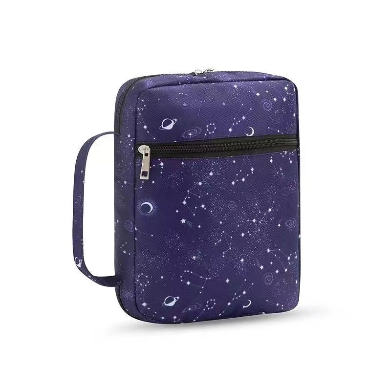 Classic Women's Oxford Cloth Floral Letter Square Zipper Handbag|Women's Handbags & Accessories