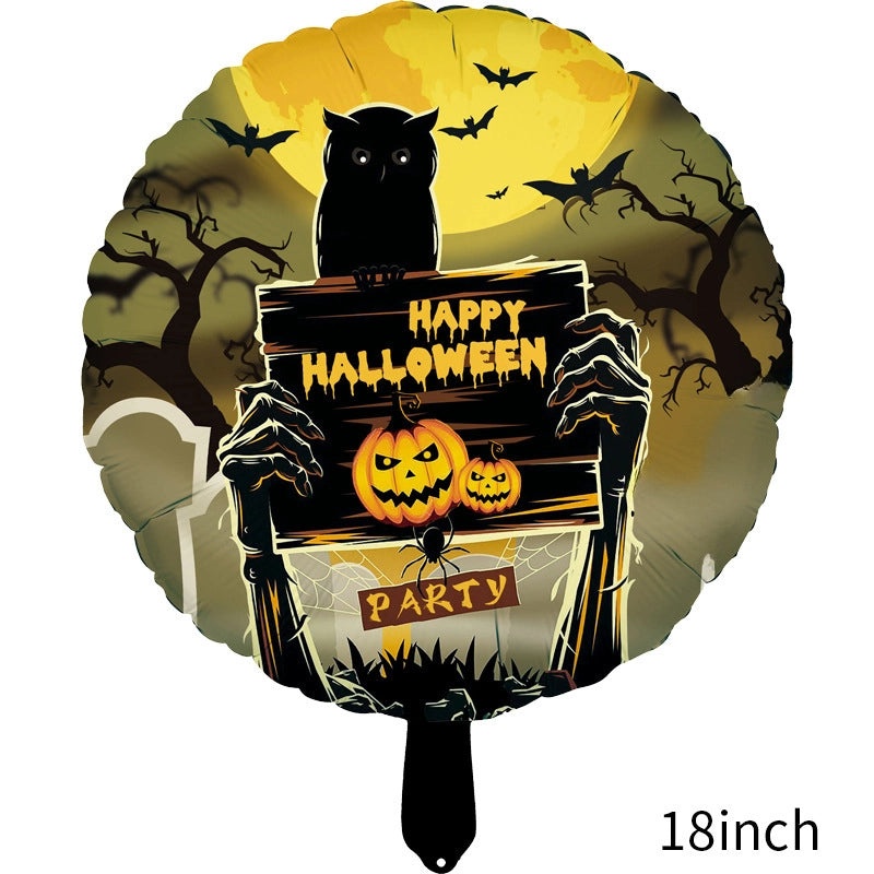 Halloween Aluminum Foil Balloon Cartoon Shape Party Decoration|Party Supplies Balloons