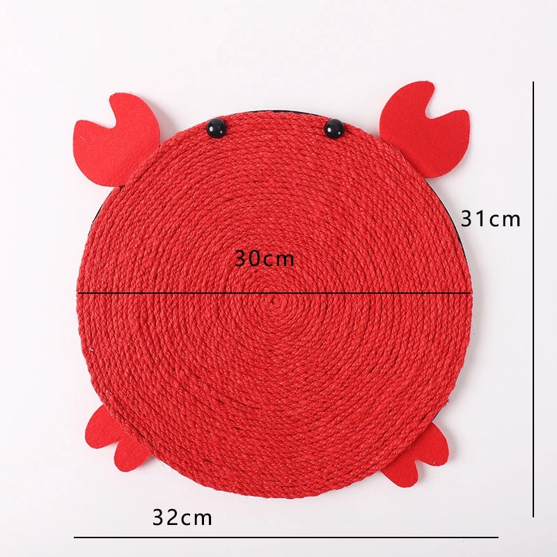 Cactus-shaped Sisal Cat Scratching Pad Anti-Slip Sofa Protector Cat Claw Grinder Toy|Pet Supplies Cat Accessories