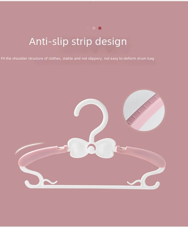 10-piece Kids Retractable Clothes Hangers, Multi-functional Baby Household Hangers | Home & Kitchen Storage