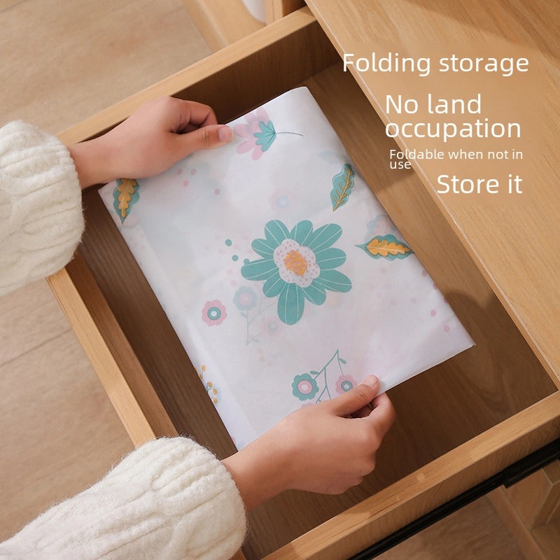 Modern Minimalist PEVA Zipper Quilt Storage Bag Cube Dustproof Household Clothes Organizer|Home Storage Organizers