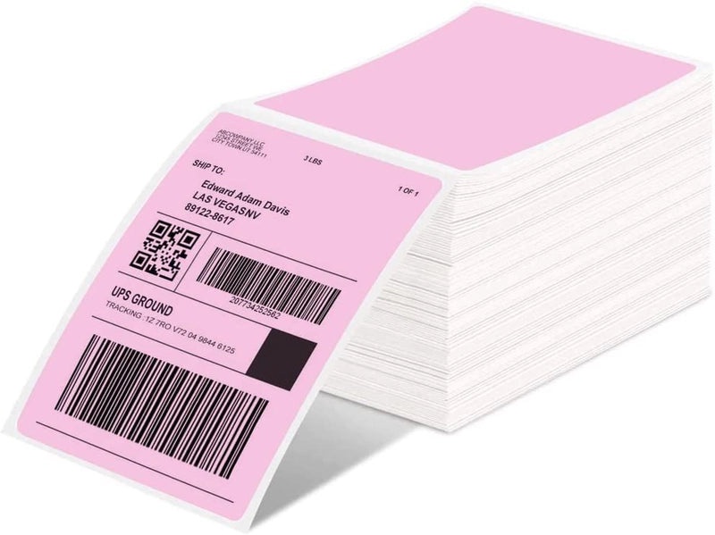 Phomemo Round Waterproof Thermal Label Paper Self-Adhesive Electronic Logistics Shipping Labels|打印耗材
