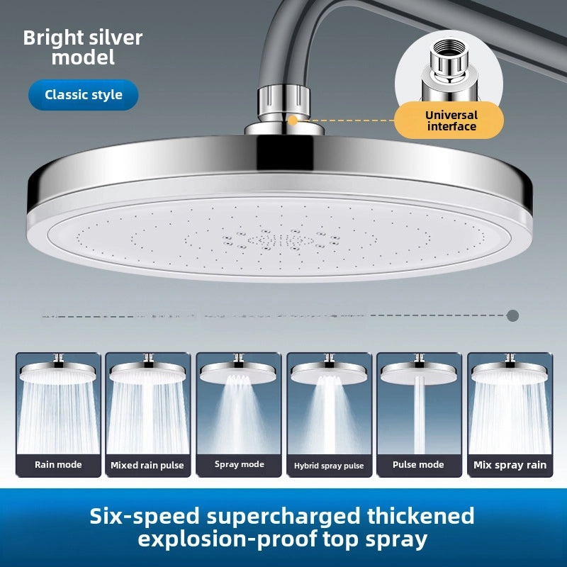 High-Pressure Large Rainfall Shower Head Single Top Spray for Home Bathroom|Bathroom Fixtures & Accessories