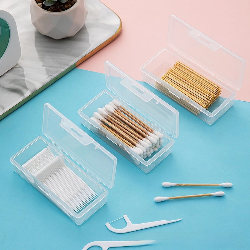 Portable Travel Storage Box for Medicine Cotton Swabs Earrings Necklace Hairpin | Jewelry & Storage Accessories