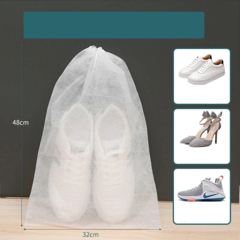 Simple Solid Color Nonwoven Storage Pouch | Home Organization Storage Solutions